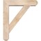 Ekena Millwork Traditional Craftsman Smooth Bracket w/ Offset Brace, Douglas Fir, 5 1/2"W x 22"D x 26"H BKT0604X22X26TRA04SDF - alternate 3